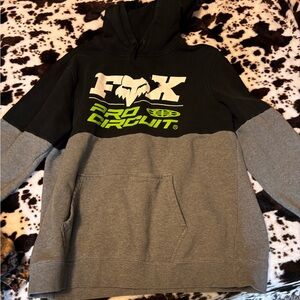 mens fox racing hoodie